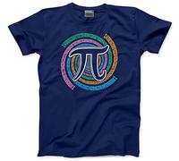 Pi Digits 3.14 - Unisex T-Shirt - Number Day 2025 School Maths Day Top Numeracy Day Tee Mathematics Lover S Navy