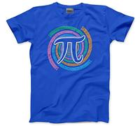 Pi Digits 3.14 - Unisex T-Shirt - Number Day 2025 School Maths Day Top Numeracy Day Tee Mathematics Lover XS Blue