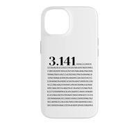 Pi Digits Math G esign First 300 Numbers Case for iPhone 14
