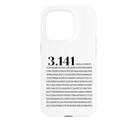 Pi Digits Math G esign First 300 Numbers Case for iPhone 15 Pro