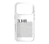 Pi Digits Math G esign First 300 Numbers Case for iPhone 17 Pro