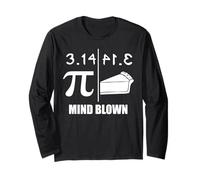 Pi Equals Pie 3.14 Mind Blown Pi Equals Pie Long Sleeve T-Shirt