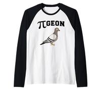 Pi-geon Pigeon Pi Raglan Baseball Tee