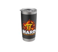 Pi Hard Math with A Vengeance Funny Pi Day Stainless Steel Insulated Tumbler