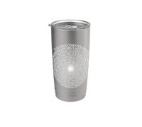 Pi Infinite Digits Spiral Pi Black Hole Stainless Steel Insulated Tumbler
