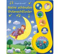 PI Kids Meine schönsten Gutenachtlieder - Liederbuch mit Sound - Pap (Paperback)