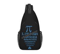 Pi Math Pirate Literal Science Statistics Cross Chest Bag Sling Backpack Fashion Hiking Daypack Unisex Chest Shoulder Bag