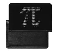 Pi Mathematical Symbol Passport Holder Cover Wallet Slim Passport Protector Card Holder Travel Accessories
