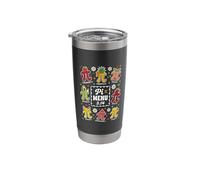 Pi Menu Pi Day Math Teachers Funny Math Teacher Pun Stainless Steel Insulated Tumbler
