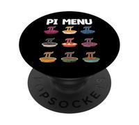 Pi Menu Pi Symbol Pie Menu Pi Flavors Pie Flavor Math Pi Day PopSockets Adhesive PopGrip