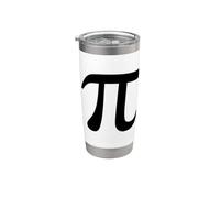Pi Number 3.14 Greek Symbol Geek Math Science Teacher Stainless Steel Insulated Tumbler
