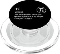 Pi Numbers Geek Definition Humor Math Pi Day Mathematics PopSockets PopGrip for MagSafe