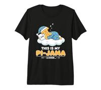 Pi Pajama Math Sleeping Shirt School This is My Pi-Jama Premium T-Shirt