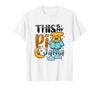 Pi Pajama Math Sleeping Shirt School This is My Pi-Jama T-Shirt
