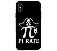 Pi Rate Math Pirate Irrational Number Pi Geek Pi Day Math Case for iPhone X/XS