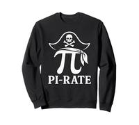 Pi Rate Math Pirate Irrational Number Pi Geek Pi Day Math Sweatshirt