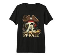 Pi Rate Pirate Pi Day 3.14 Math Teacher Science Student Kids Premium T-Shirt