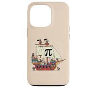 Pi Rate Pirate Ship Funny Math Pie Pun Men Boys Kids Women Case for iPhone 13 Pro