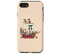 Pi Rate Pirate Ship Funny Math Pie Pun Men Boys Kids Women Case for iPhone SE (2020) / 7/8