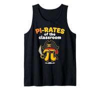 Pi-Rates of The Classroom Funny Math Teacher Tank Top