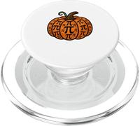 Pi Sign In Fall Pumpkin Thanksgiving Math Teachers Students PopSockets PopGrip for MagSafe