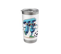 Pi Soccer Stainless Steel Insulated Tumbler