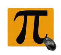 Pi-Symbol.SVG Printed Square Gaming Mouse Mat Soft Non-Slip Computer Game Mice Pad for Home Office Laptops