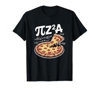 Pi Z² A Pizza Math Formula Math Pi Sign Fun T-Shirt