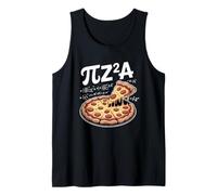 Pi Z² A Pizza Math Formula Math Pi Sign Fun Tank Top