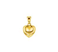 Pia&Per Heart Pendant 316L Stainless Steel 64010 - Girl Gold 9 mm