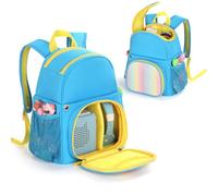 Piaclen Carrying Case Compatible with Toniebox Audio Player Starter Set,Travel Backpack for toniebox 2,Storage bag, Light Blue, 0.01 cubic meters, Modern