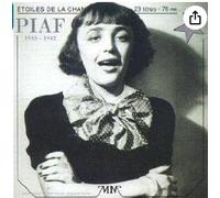 Piaf, Edith - Les Etoiles DE LA Chanson 1935-1942