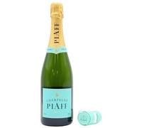 Piaff - Brut NV - Champagne 75cl 12% ABV (Includes Bottle Stopper)