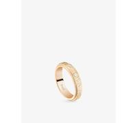 Piaget Piaget Possession 18ct Rose-Gold and 0.02ct Brilliant-Cut Diamond Ring Pink Gold 50mm