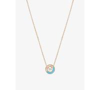 Piaget Piaget Possession Vibrant Palace 18ct Rose-Gold, Turquoise and 0.056ct Brilliant-Cut Diamond Pendant Necklace Pink Gold 1 Size