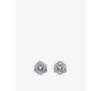 Piaget Piaget Rose 18ct White-Gold and 0.45ct Diamond Stud Earrings White Gold 1 Size