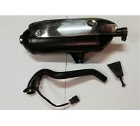 Piaggio 8753925 Exhaust Complete with Heat Shield