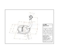 Silencer Sito Complete 0245 Fits Piaggio Ape 220 1984-2005