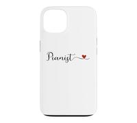Pianist cute Heart Typography Gift Case for iPhone 13