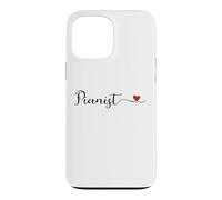 Pianist cute Heart Typography Gift Case for iPhone 13 Pro Max
