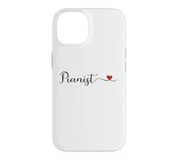 Pianist cute Heart Typography Gift Case for iPhone 14