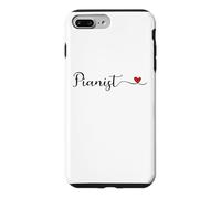 Pianist cute Heart Typography Gift Case for iPhone 7 Plus/8 Plus