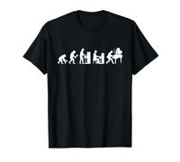 Pianist Evolution Grand Piano Player T-Shirt