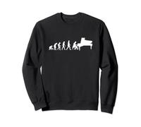 Pianist Evolution Musician Classical Music Piano Gift Idea Sweatshirt