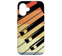 Pianist Musician Grand Piano Keys Case for iPhone 16