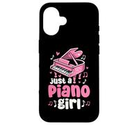 Pianist Musician - Music Just A Piano Girl Case for iPhone 16