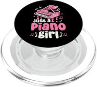 Pianist Musician - Music Just A Piano Girl PopSockets PopGrip for MagSafe