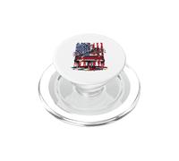 Piano 4th Of July US Flag Dripped Costume Instrumentalist PopSockets PopGrip for MagSafe