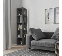 Piano 5-Tier Corner Bookcase - Freestanding Storage Unit, 159cm High, 11 Colour