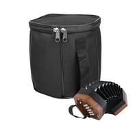 Piano Accordion Cases, Oxford Cloth Bass Piano Carrying Bag, Hurdy Gurdy Instrument Tote, Portable Concertina Storage Bag for Travel, School, Band